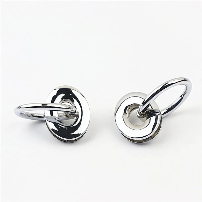 20Pcs 32x47mm Metal O&D Rings Eyelet Buckes Bag Side Clip Clasp Handle Buckle DIY Luggage Handbag Leather Hardware Accessories