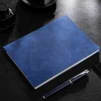 a5 retro style notebook soft imitation sheepskin leather notepad agenda school planner notebook weekly 2022 office planner v6p8