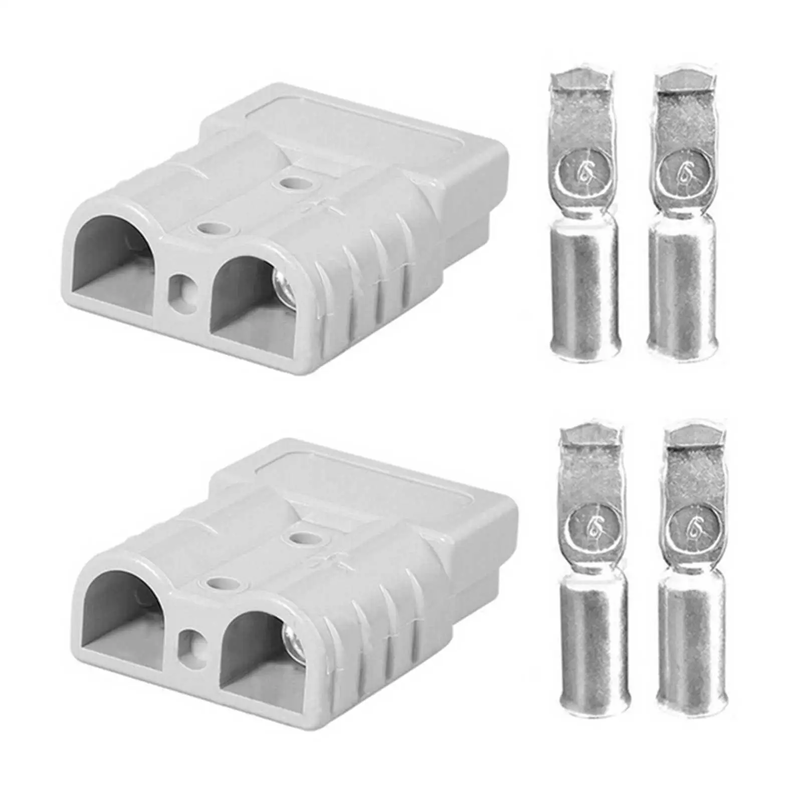 

50A Quick Plug Battery Charging Connector For Anderson Style Plug Connectors DC Power Tool Motorcycle Socket Adapter Accessories