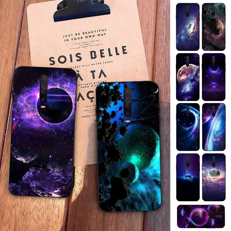 

Universe Space Planet Phone Case for Redmi 5 6 7 8 9 A 5plus K20 4X S2 GO 6 K30 pro