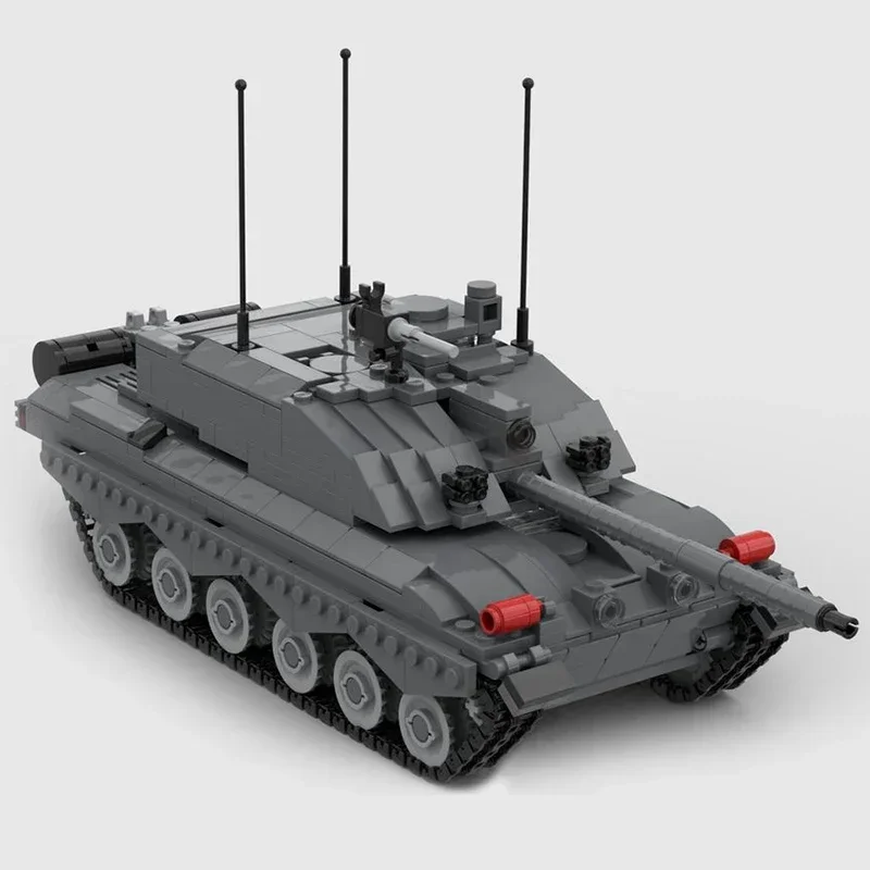 Модель военного автомобиля Moc строительные кирпичи C1 MBT Battlefield танк технология
