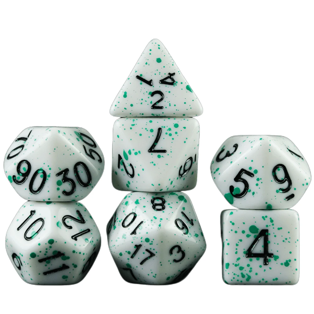 7 шт./набор игровые кости