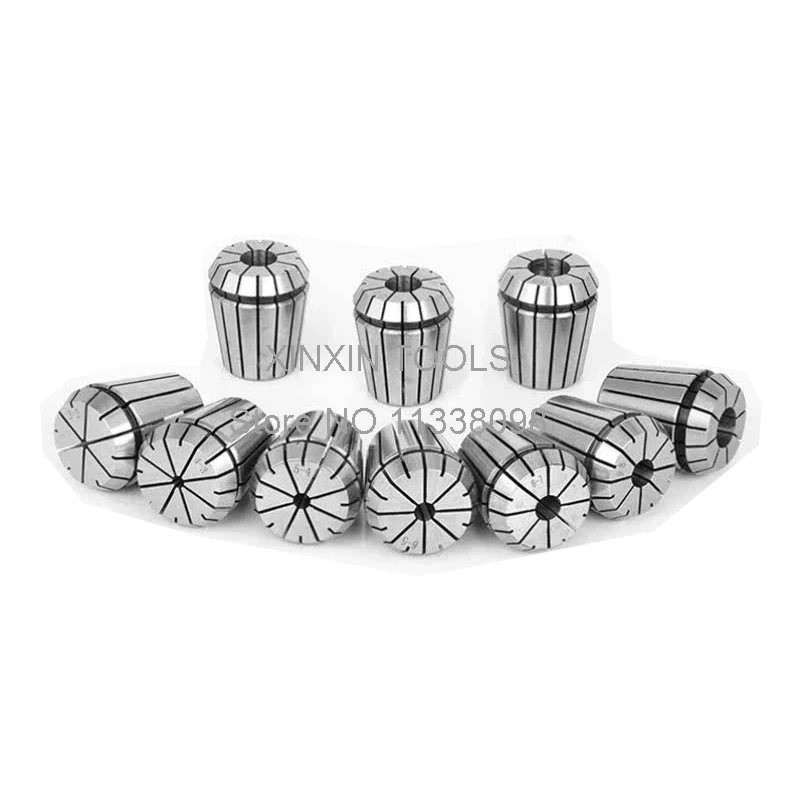 

10pcs/lot ER8 1mm-5mm 1/8" 3.175mm Spring Collet Set For CNC Engraving Machine & Milling Lathe Tool Free Shipping