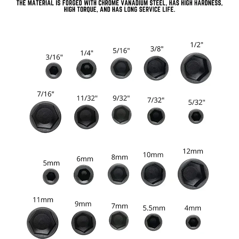 14 шт. шестигранные головки насадки с втулкой набор отверток Schroevendraaier бит