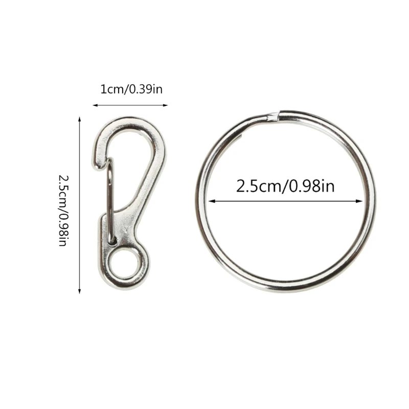 Мини-карабин из сплава крошечный пружинный карабин карабины цинкового