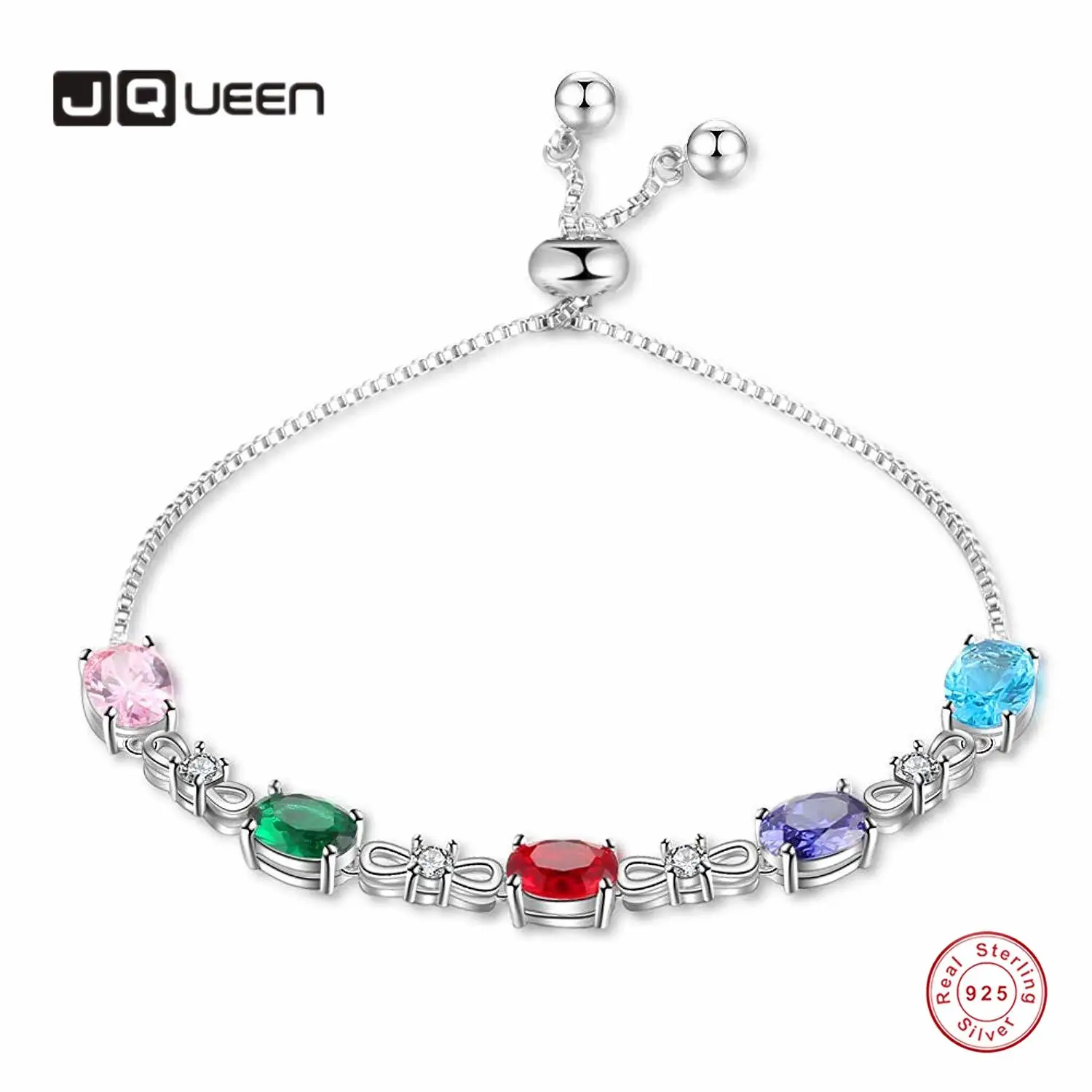 

Женский браслет из серебра 925 пробы, с фианитами