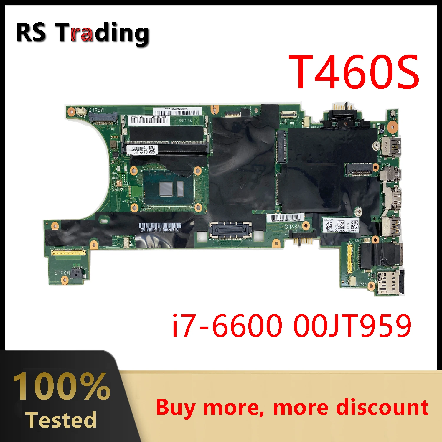 

Материнская плата для ноутбука Lenovo Thinkpad T460S с Φ 4G Φ Fru: 00JT959 100% полностью протестирована ОК