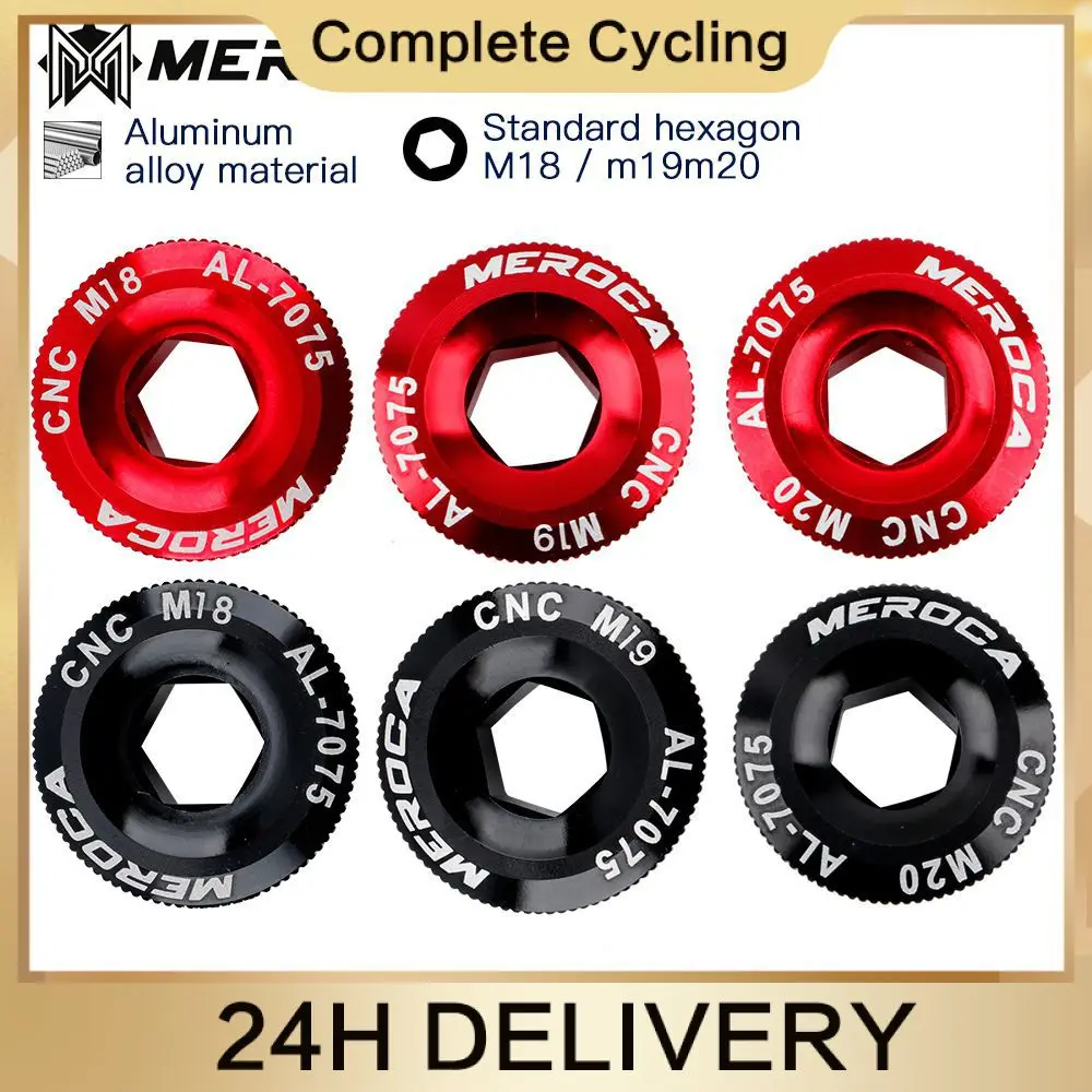 

Crank Screw Uesful Aluminum Alloy M18 M20 Colorful For Himano Ixf M19 Mountain Bike Rank Cover Bicycle Accessories