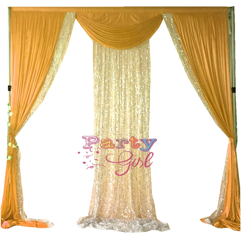 

10 х1, 0 футов, искусственная яркость, блестящая ткань, подходит для украшения свадебного фона, фотобудки