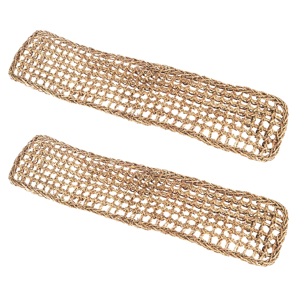 

2 Pcs Climbing Pet Hammock Reptile Reptilians Lizard Lounger Summer Hammocks Hermit Crab Toys Seagrass Beds Hanging