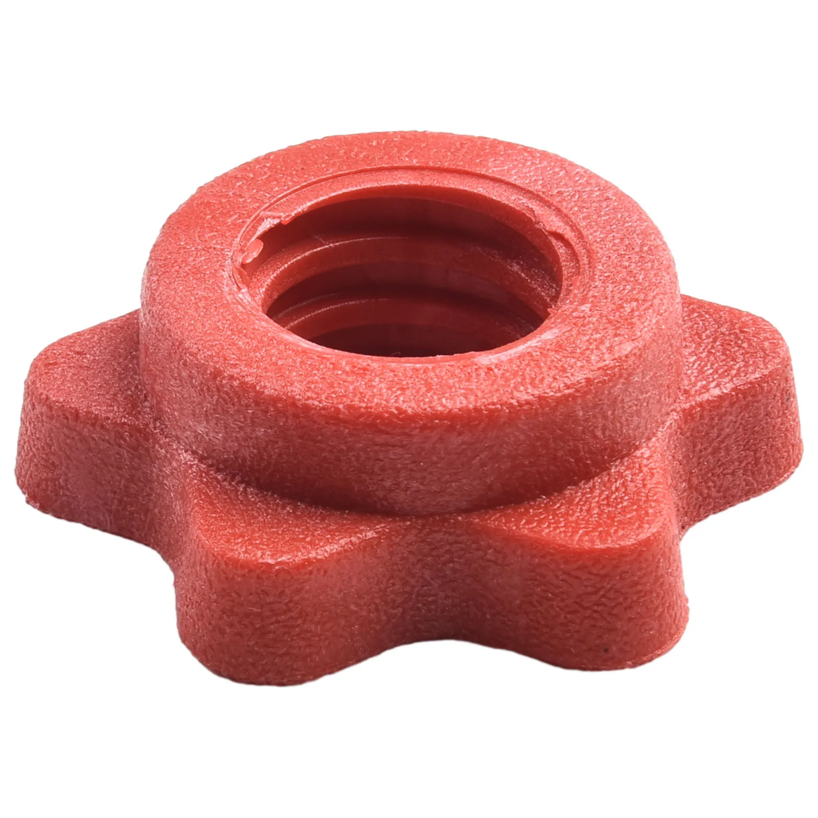 

25mm(1\\\\\\\") Dumbbell Nut 4pc Bar Barbell Check Collars Dumbbell Nut Plastic Screw Spin Spinlock Weight Practical