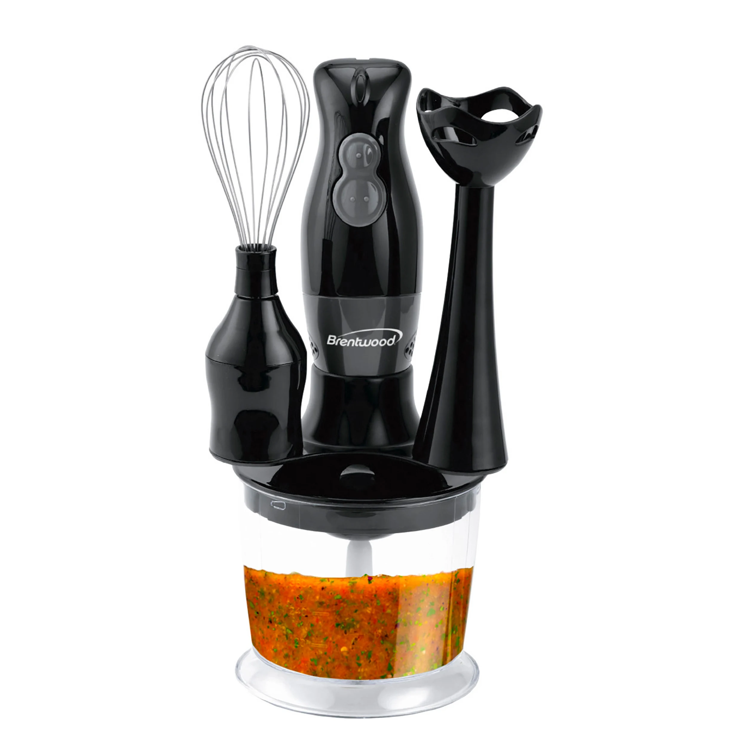 

Mixer Appliances HB-38BK 2-Speed Hand Blender And Food Processor With Balloon Whisk (Black) for kitchen