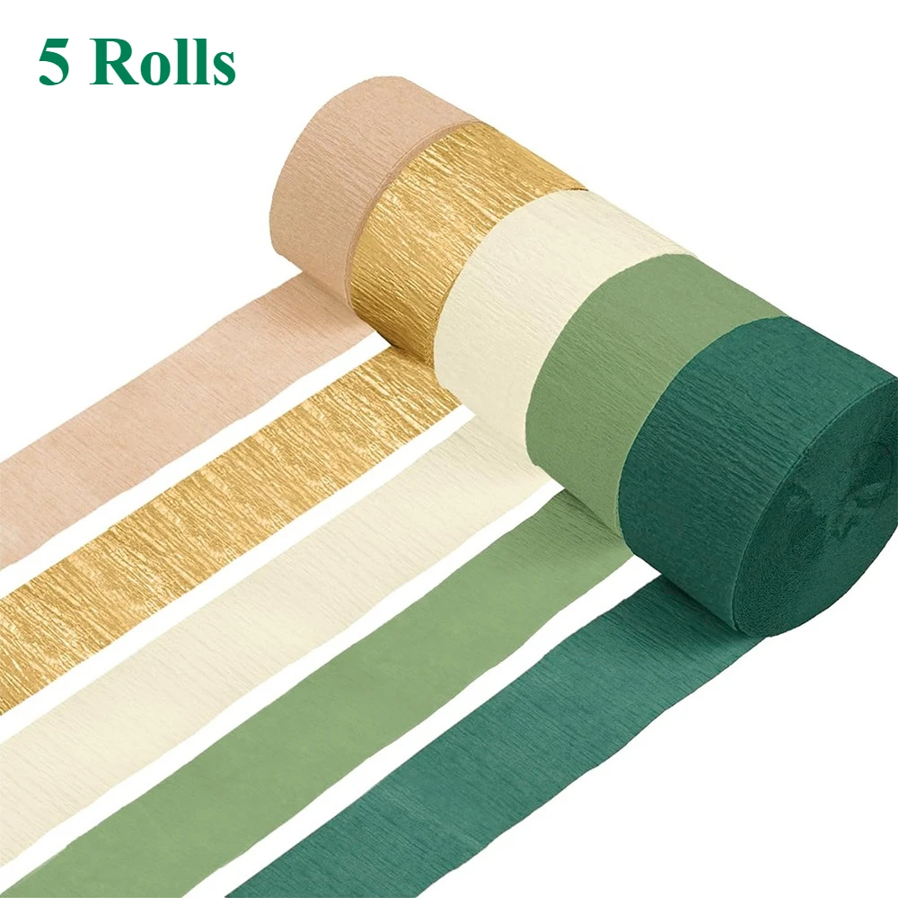 

Радужные креповые бумажные растяжки