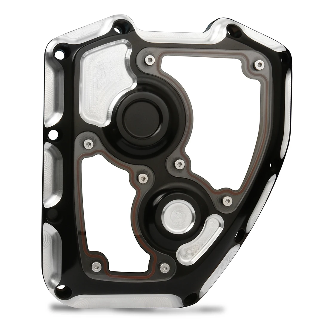 Черный хромированный чехол с ЧПУ Clarity Cam для Harley Twin road king FLHR Street Glide FLHX 06-16 softail FLSTF