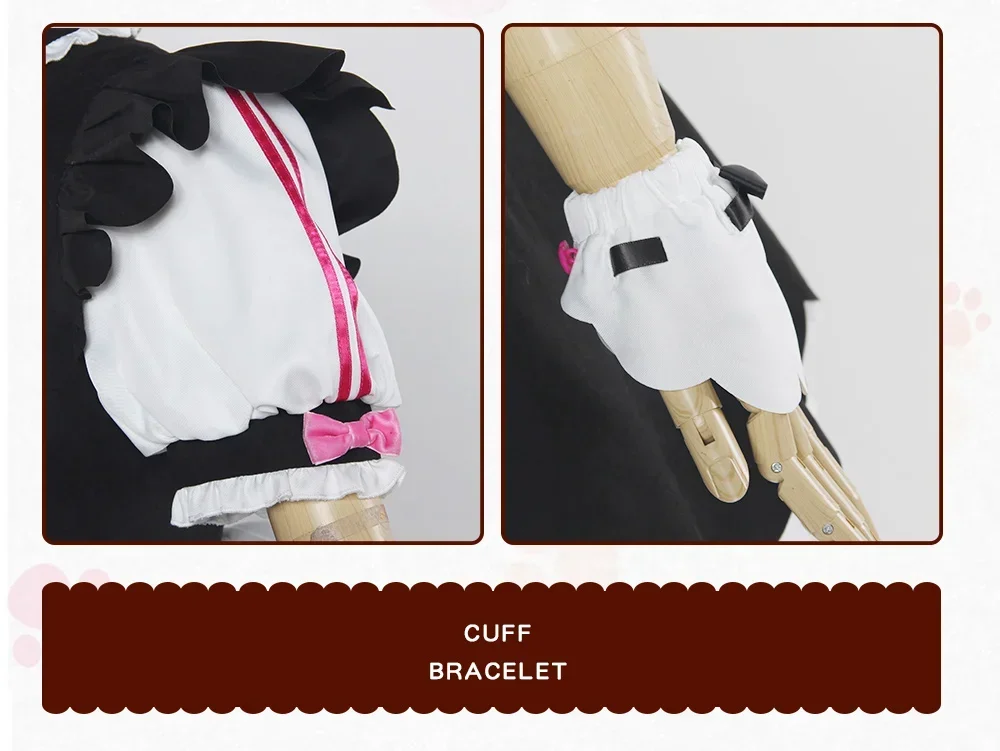 Chocola NEKOPARA Косплей Vanilla Maid Dress Костюм Cat Neko Girl Женский Игра