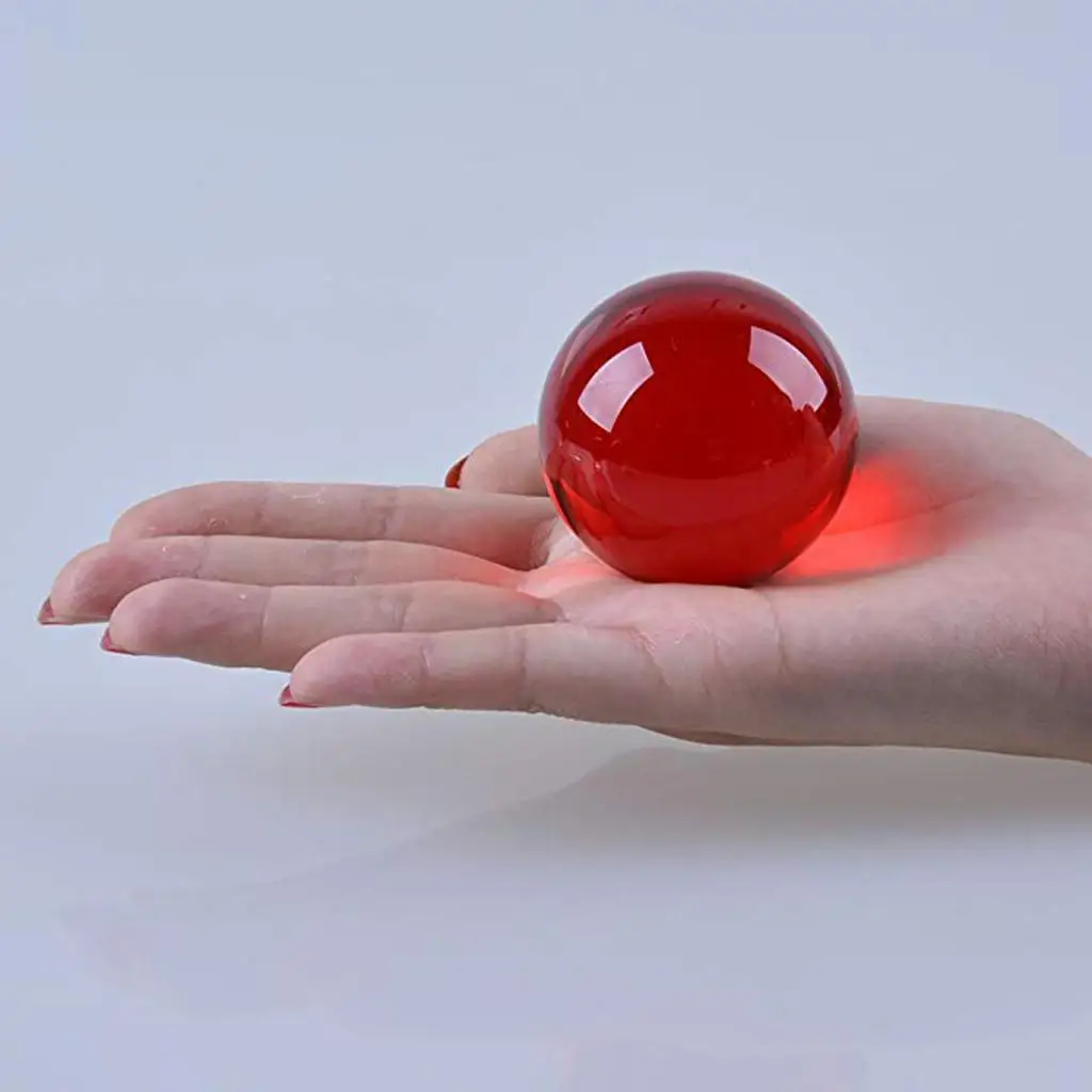 

50mm Crystal Glass FengShui Decorative Ball Home Office Decoration -