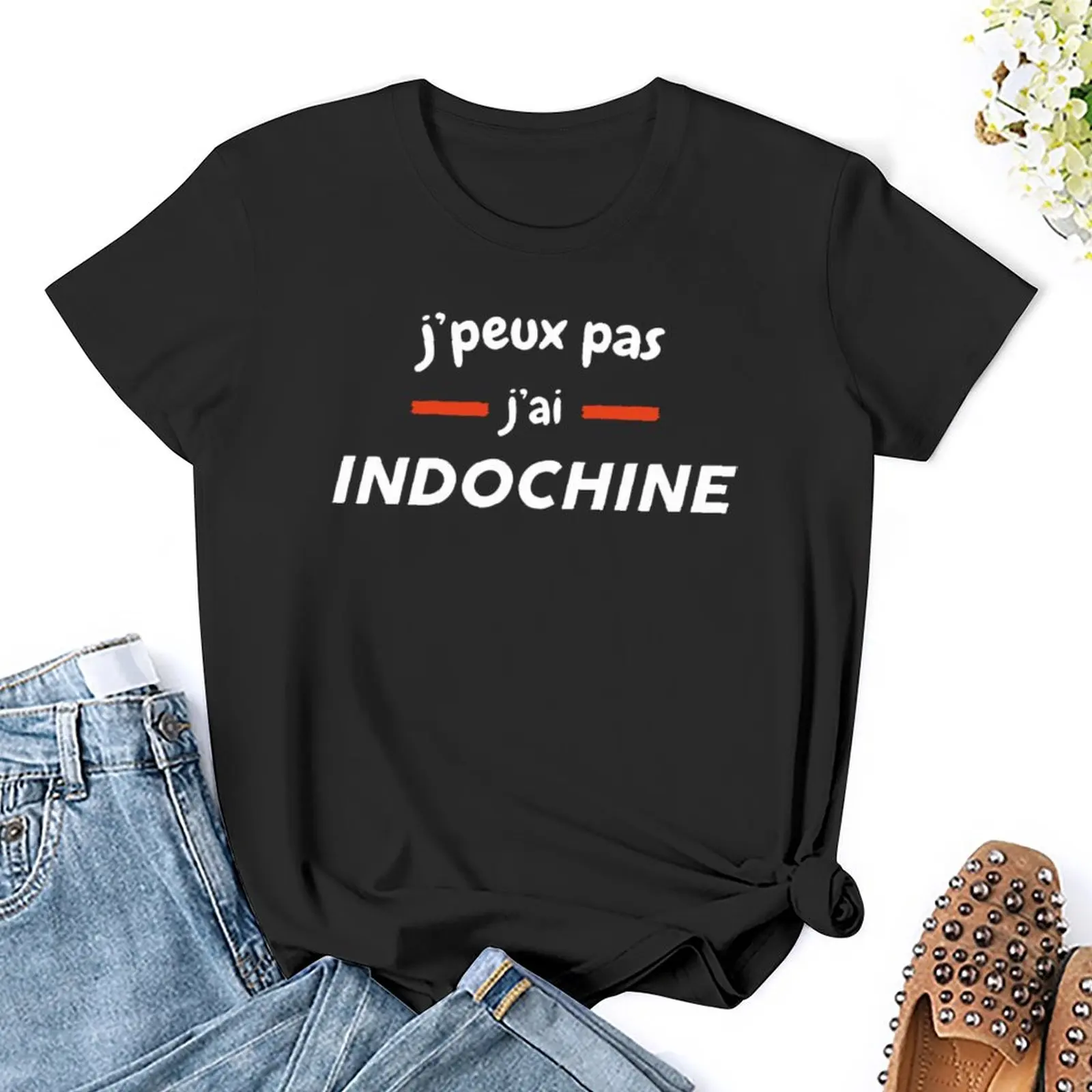 

Indochine I Can T I Have Indochine 100% Cotton Movement Creative High Grade Travel Tshirt Eur Size