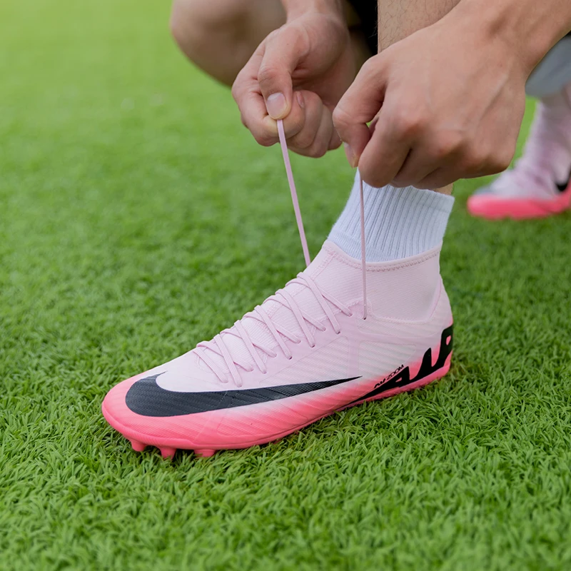 NIKE ZOOM SUPERFLY 9 ACADEMY AG Мужская спортивная обувь фактические тренировочные бутсы