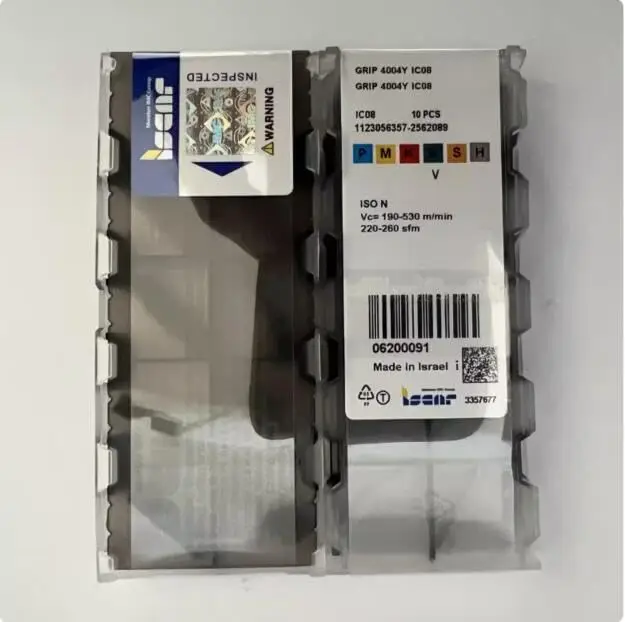 GRIP4004Y IC08/Оригинальное лезвие из сплава с ЧПУ 10 шт.