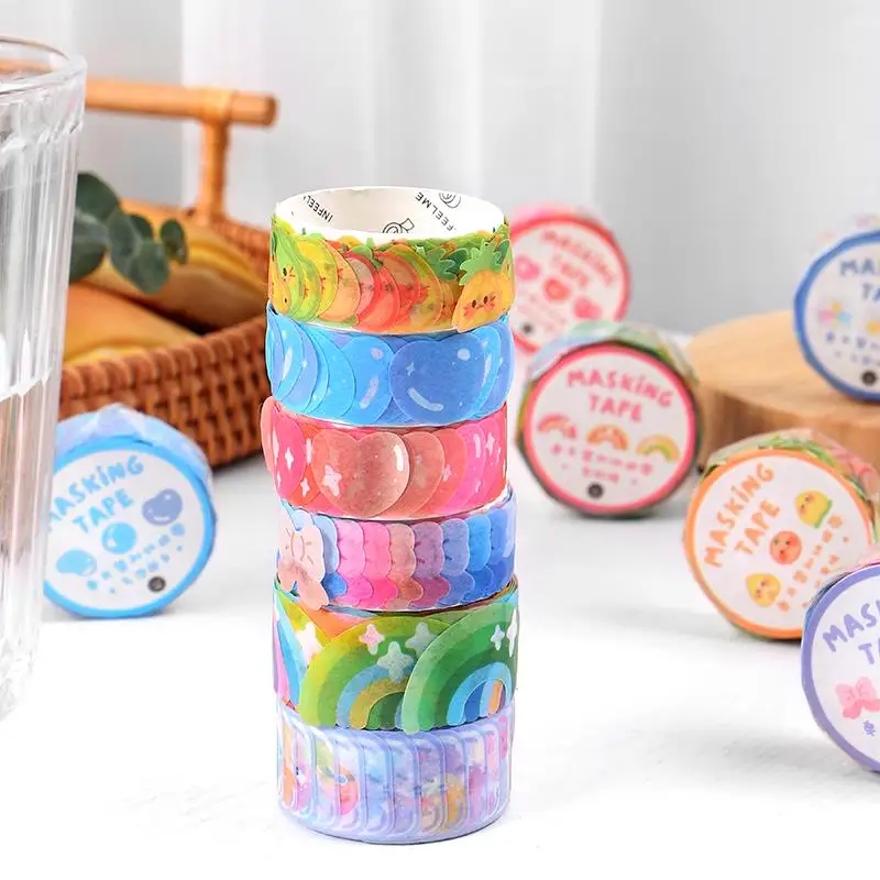 

Cute Things Washi Tape Kawaii Labels Decorative Stickers Collage Scrapbooking Journaling Planner Diary For Kids School Supplies