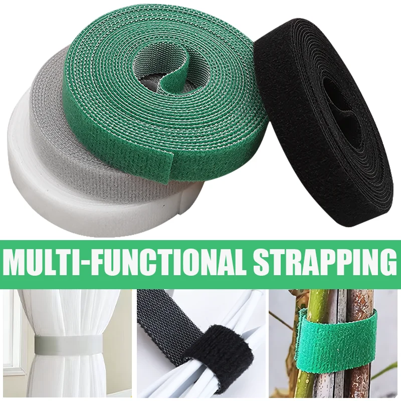 

Nylon Plant Ties Resealable Cable Ties Plant Bandage Garden Hook Loop for Supporting Plant and Vines Garden Offices Supplies