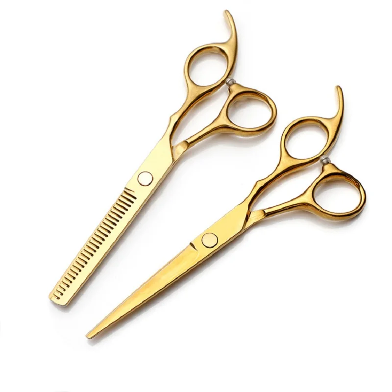

2/1pcs for Thinning Haircuts and Hair Tooth Scissors Flat Scissors for Barbers and Hairdressers Special Fine Scissors Wholesale