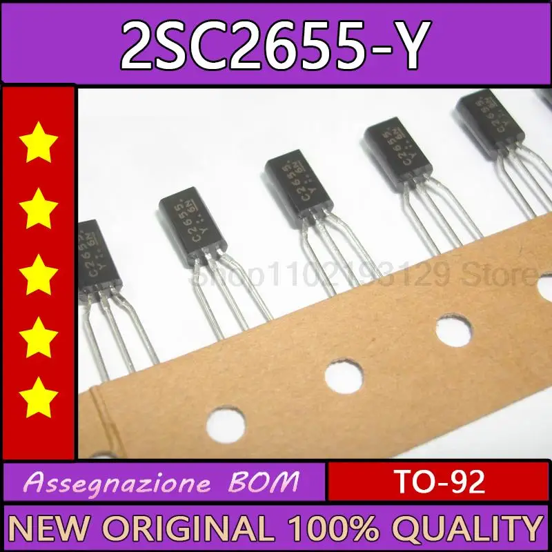 

10 шт./лот C2655 линейная оплетка TO-92, совершенно новая, импортная 2sc2655-y