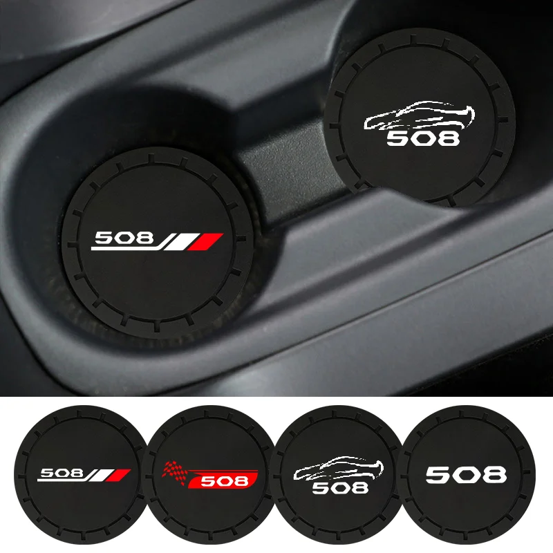 1 шт. автомобильный коврик для подставки воды с логотипом автомобиля Стайлинг