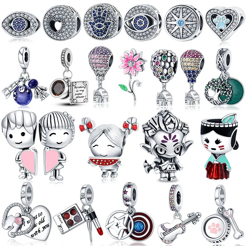 Подходит для оригинального браслета Pandora лидер продаж подвеска в виде книги и