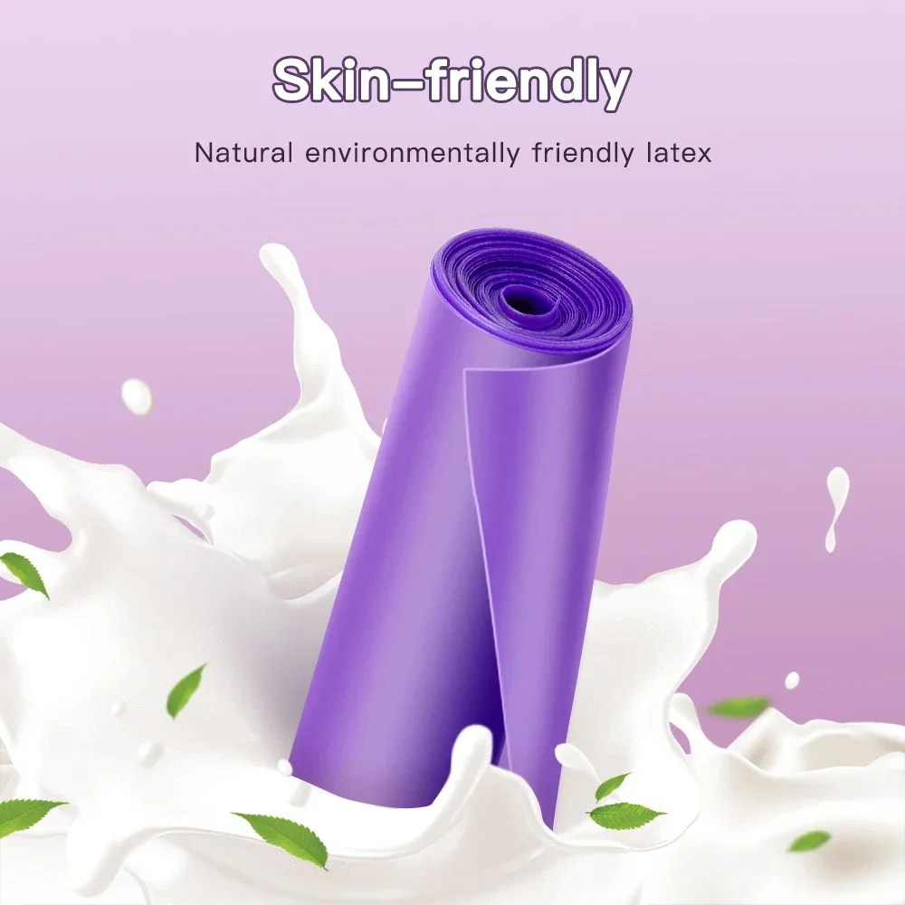 

Yoga 150cm Fitness Exercise Gym Band Pilates Rubber Band Training Natural Stretch Elastic Exercise Rubber Fitness Resistance