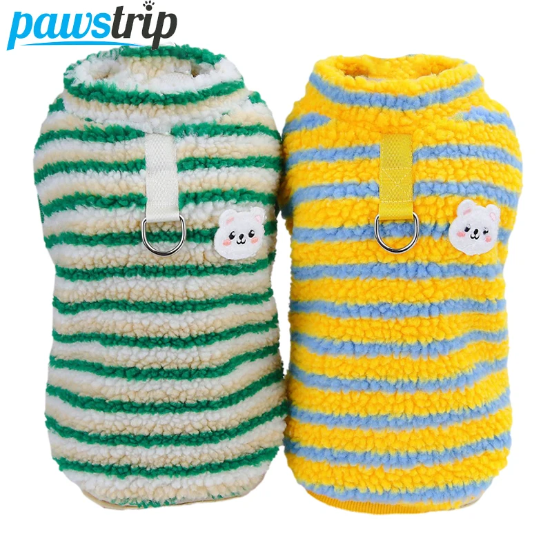 

Winter Warm Dog Sweaters for Small Medium Dogs Fleece Pet Dog Coat Jacket Chihuahua Vest Soft Yorkie Coat Teddy Jacket