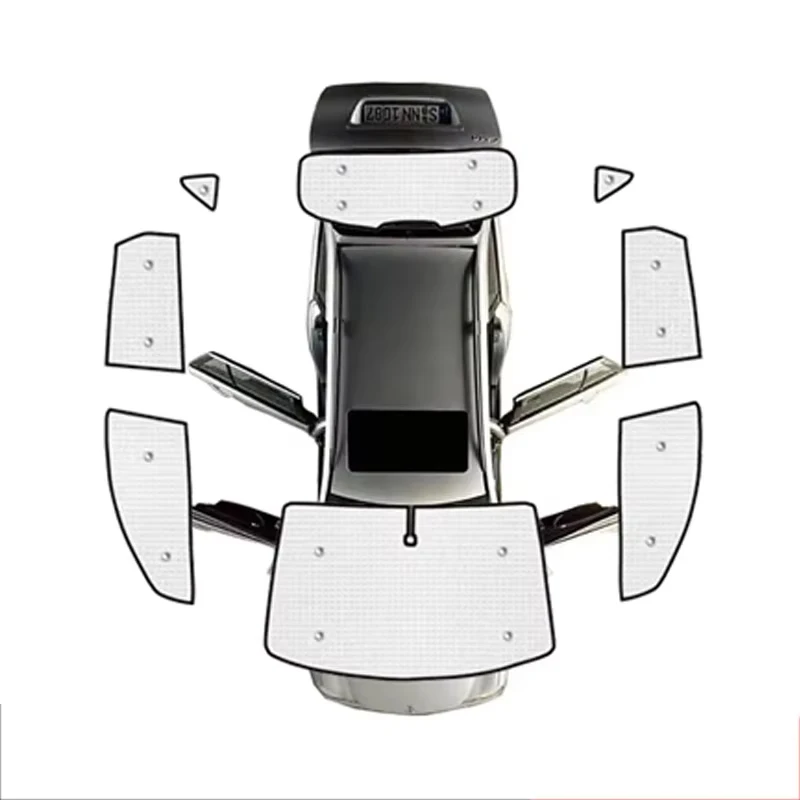 Для Nissan Qashqai J10 2007 2008 2009 2010 2011~2013 автомобильный солнцезащитный козырек с защитой от