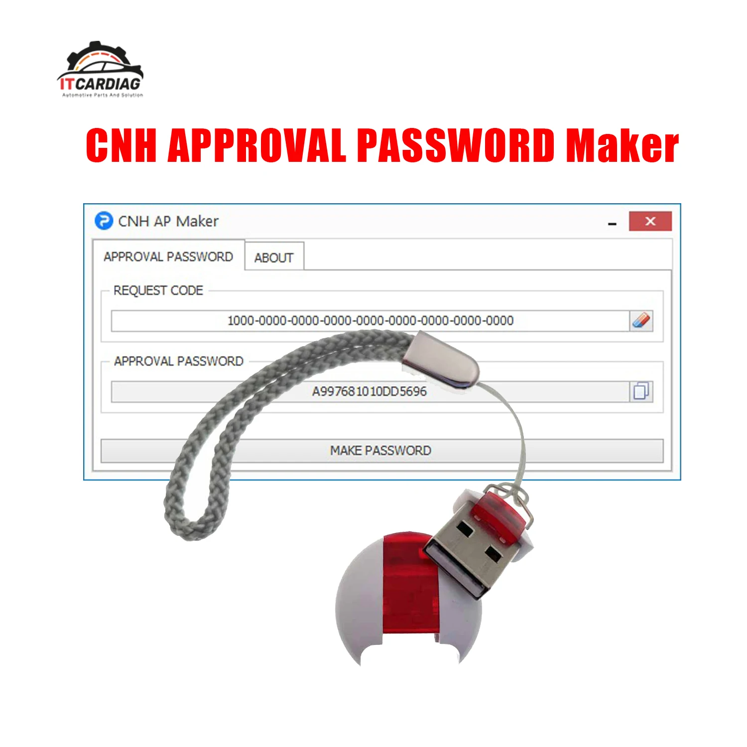 

CNH APPROVAL PASSWORD Maker 2.0 for Speed Limiter Values Engine Download Request Work with CNH Est Diagnostic Kit New Holland