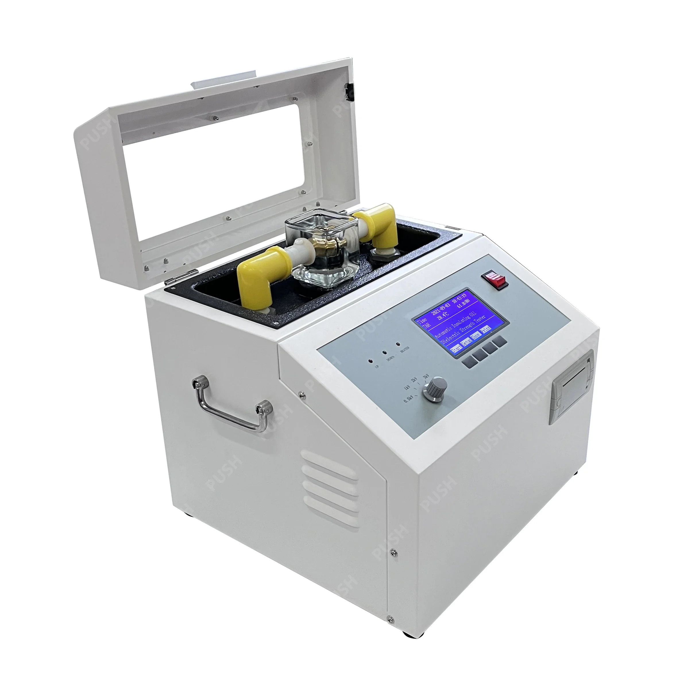 Электрический PUSH astm d1816 d877 Тестер напряжения для изоляции трансформатора bdv