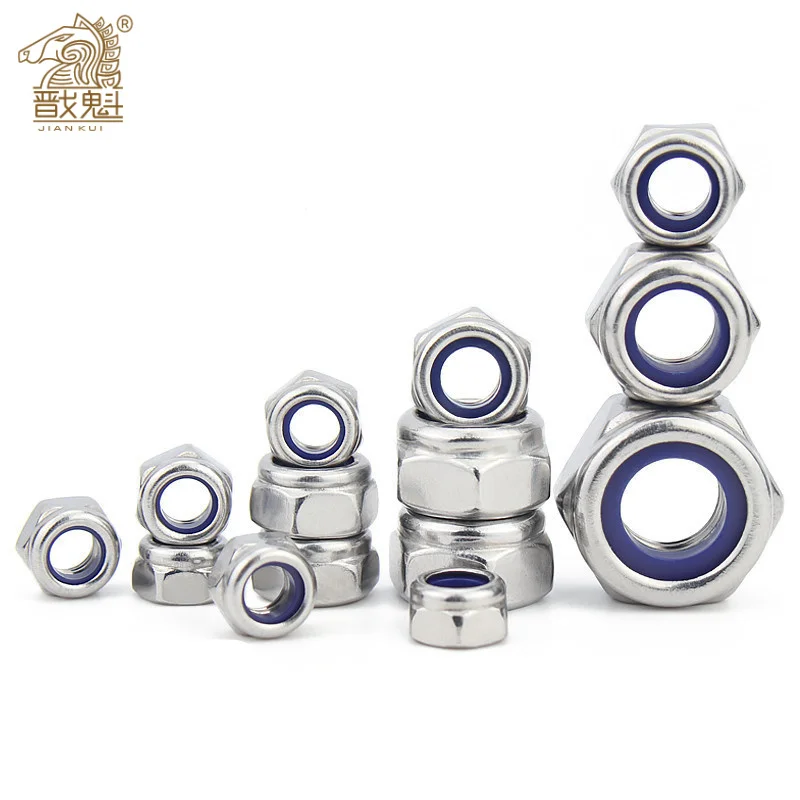 Гнездо самоблокирующееся из нержавеющей стали, для 20/50, M2.5, M3.5, M4, M5, M6, M10, M12, M14, M16, 5/10/304 шт.