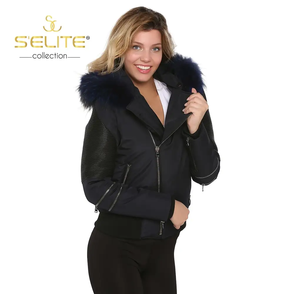 Пальто из натурального меха пальто одежда жилет Анорак меха|Шубы и дубленки| |