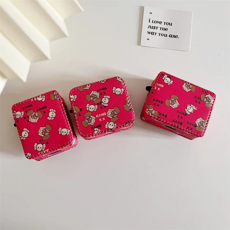 

Red Cartoon Doll 2022 AirPods 3 Case Apple AirPods 2 Case Cover AirPods Pro Case IPhone Earbuds Accessories Air Pods Case