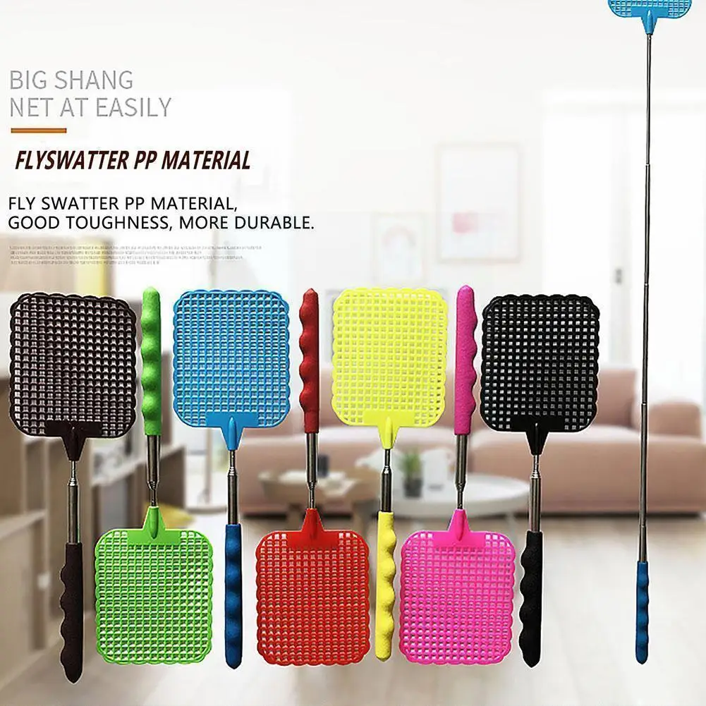 

Fly Swatters Telescopic Extendable Fly Swatter Prevent Garden Supplies Swatter Flies Trap Tool Pest Mosquito 1pc Retractabl Z6t0
