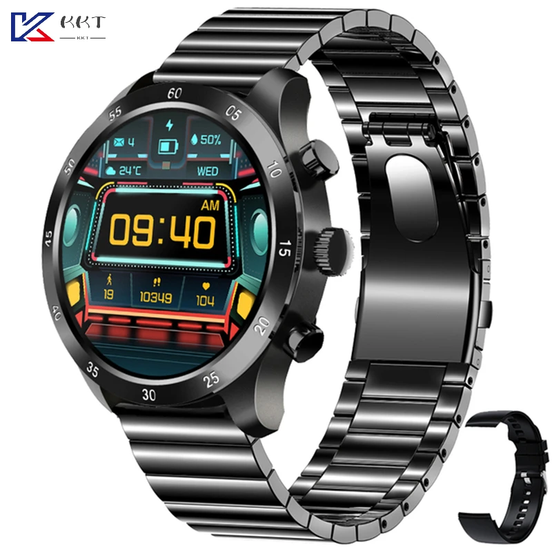 

XIAOMI Smartwatch Sports Fitness Stainless Steel Waterproof Watch Men Bluetooth Call Sleep Heart Rate Monitoring for Android Ios
