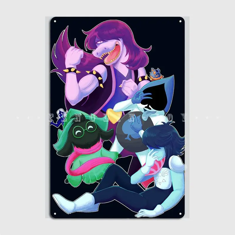 

The Fun Gang Metal Plaque Poster Cinema Kitchen Cinema Customize Painting Décor Tin Sign Poster