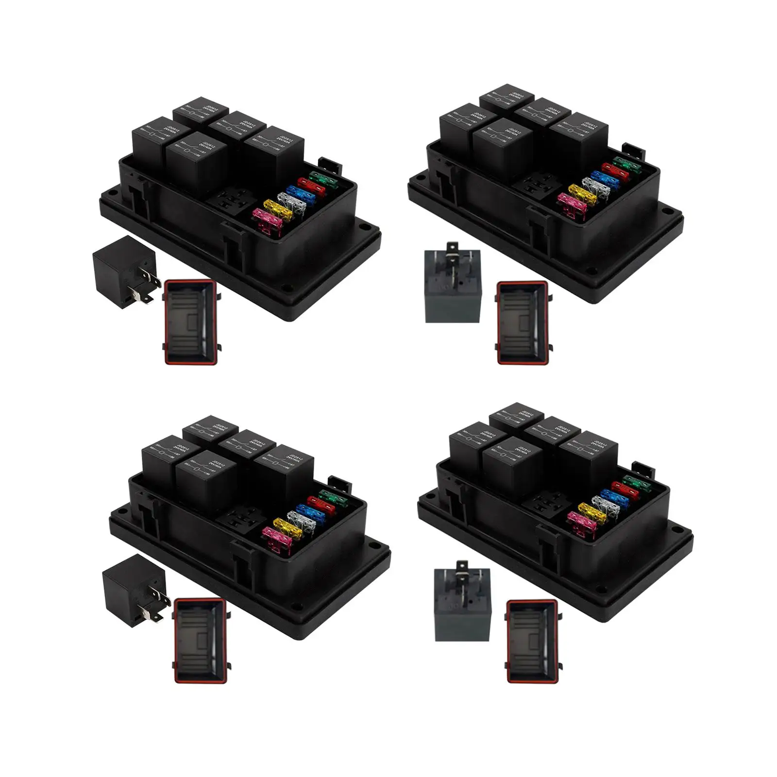 

Car Relay Blade Fuse Block for Automotive Ships RV