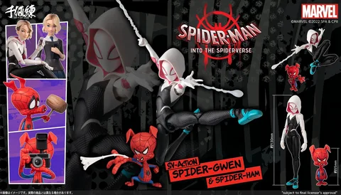 Hot Toys Человек-Паук Гуен экшн-фигурка 16 см