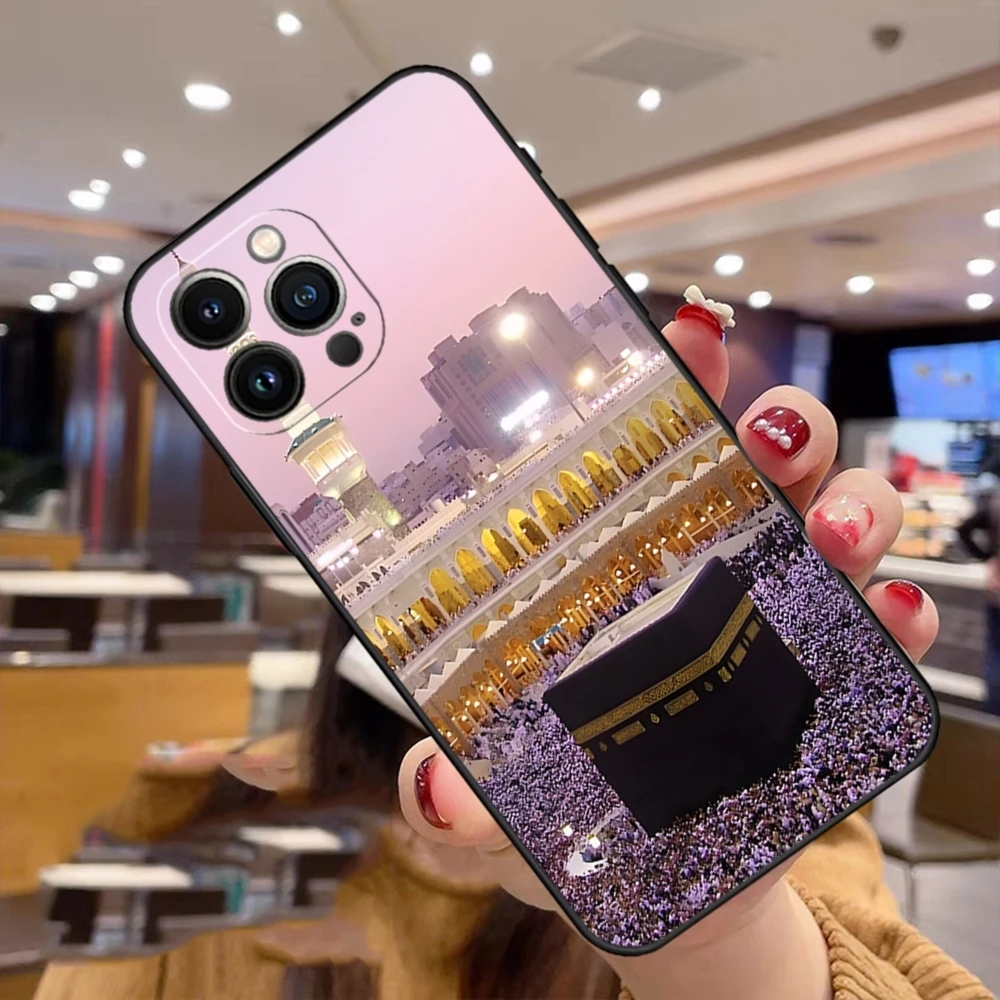Исламский мусульманский чехол для телефона Mecca Iphone 11 16 15 Pro Max 12 Mini 13 14 X Xr Xs 6 6s 8 7 Plus