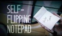 self flipping notepad by victor sanz street magicmentalism magic trickfor professional magicians illusion