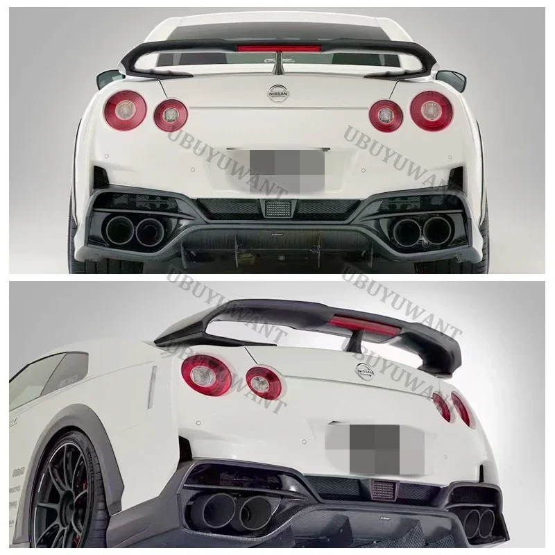 Для Nissan GTR R35 настоящее углеродное волокно в стиле V A R i S заднее крыло со