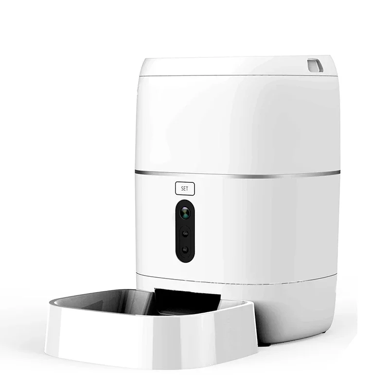 Умная автоматическая кормушка для домашних животных 5 В беспроводная камера