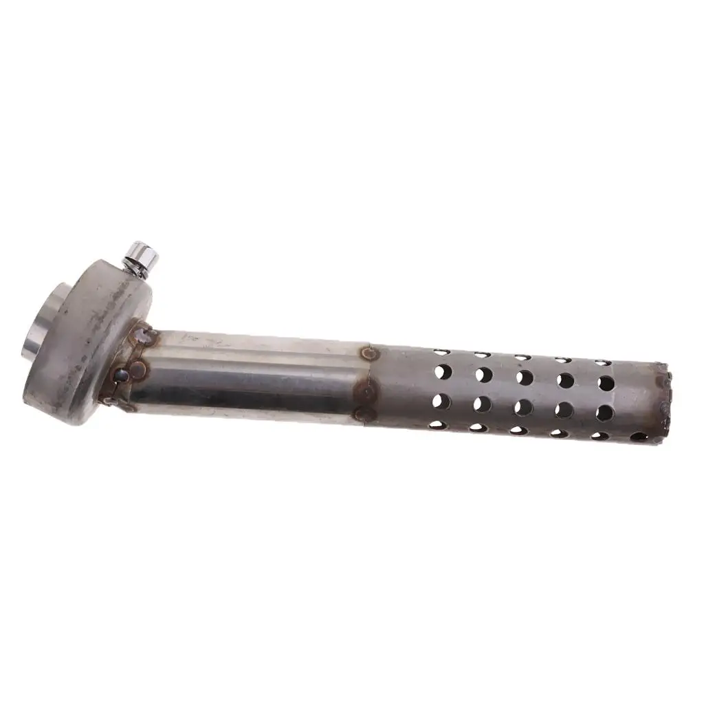 

160mm Long Motorcycle Exhaust Can Killer Silencer Muffler Angled Baffle 48mm