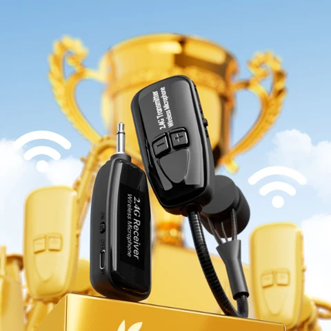 Беспроводной лаvalier микрофон 2.4G