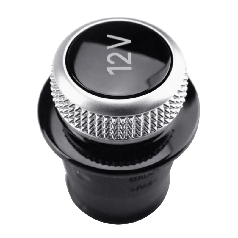 Decoration Cover Chrome Plated Cigarette Lighter Plug For Au