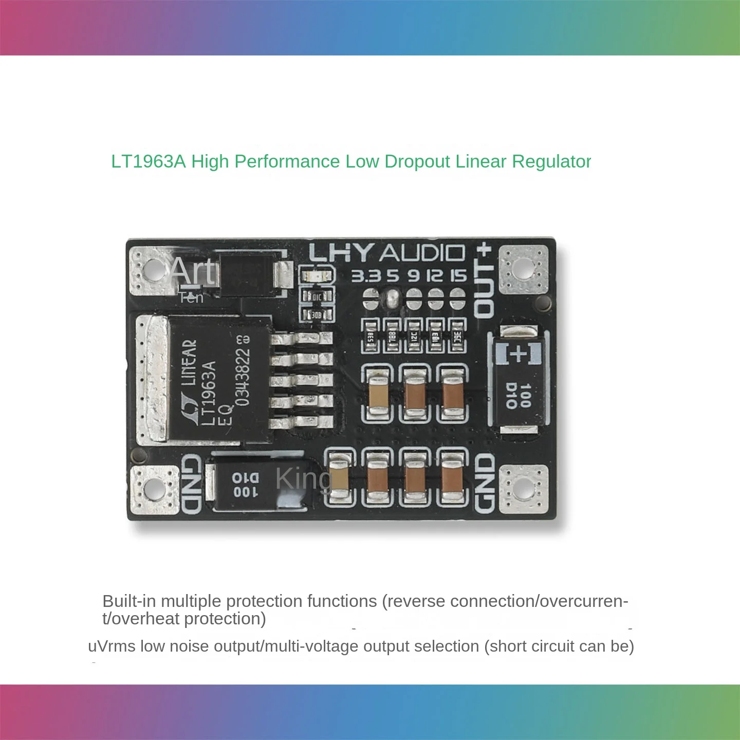 

Регулятор напряжения LT1963 ERISU AUDIO